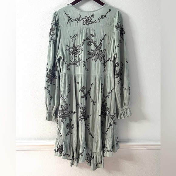 FreePeople Flowey Ruffle Tunic Dress - Picture 5 of 11